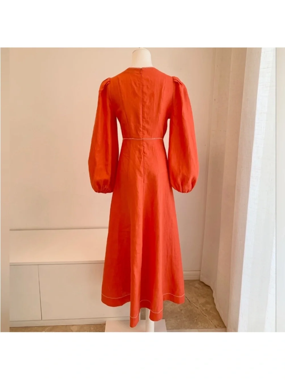 Alemais contessa long sleeve midi dress - Picture 8 of 12